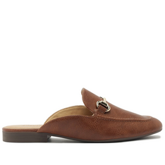 Mule Branca Bridão Essencial Marrom