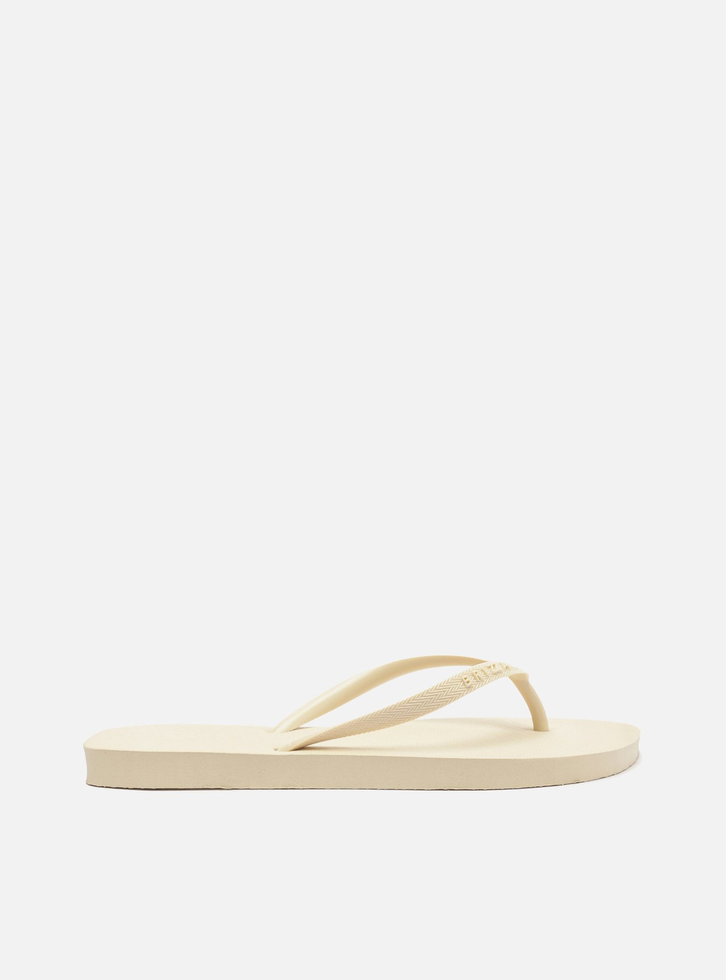 Chinelo de Dedo Off-White Leaf Brizza