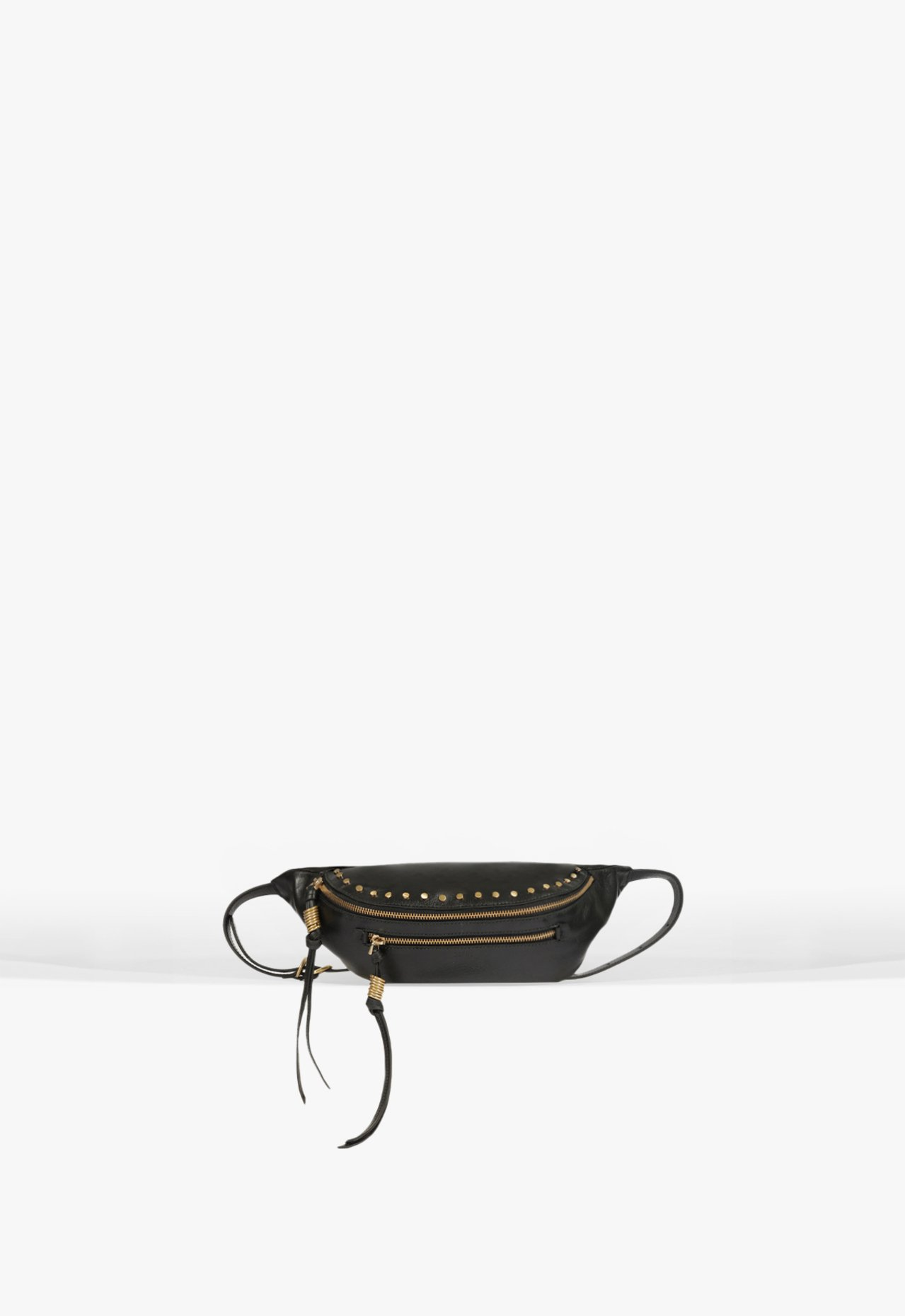 Pochete Hazel Couro Preta | ZZ MALL