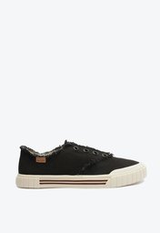 Tênis Slip On Preto Anacapri Alê Desfiado