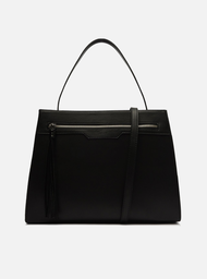 Tote Preta Arezzo Pietra Média