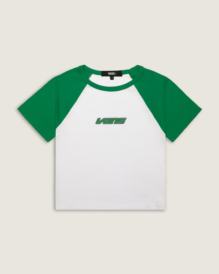 Camiseta Manga Curta Baby Tee Vivid Verdant | ZZ MALL