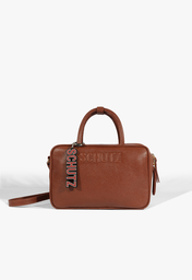 Bolsa Tote Marrom Schutz Ivvy Média Couro