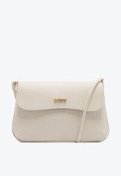Bolsa Tiracolo Branca Anacapri Média Aba Nuvem