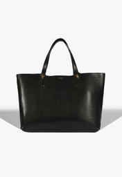Bolsa Shopping Couro Betsy Preta