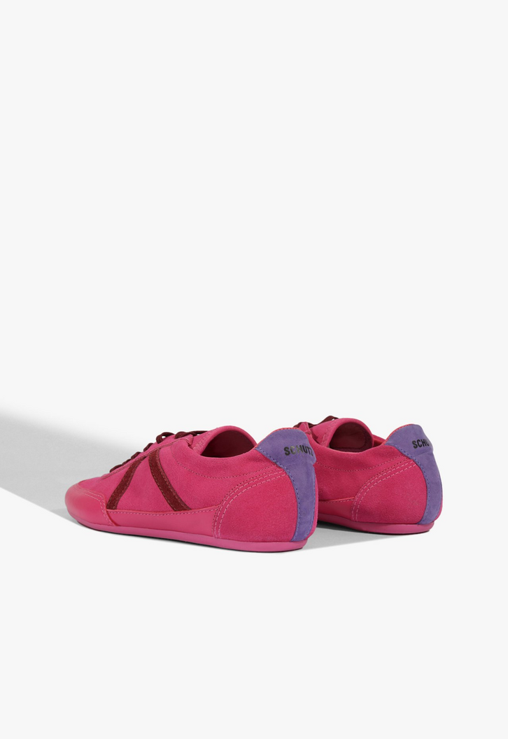Tênis Retro 95 Couro Camurça Pink