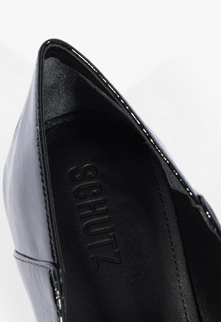 Sapato Mocassim Preto Schutz Verniz