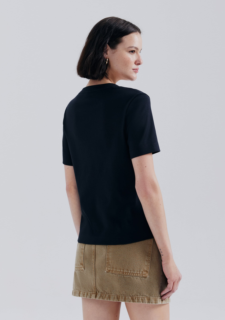 Blusa Preta Hering Decote V