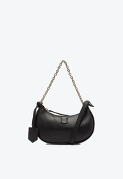 Bolsa Tiracolo Preta Schutz Média Petra Couro