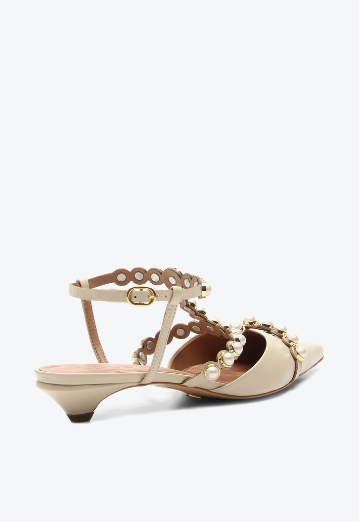 Slingback Lazio Bege
