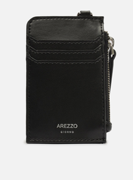 Porta-cartões Preto Arezzo Alça