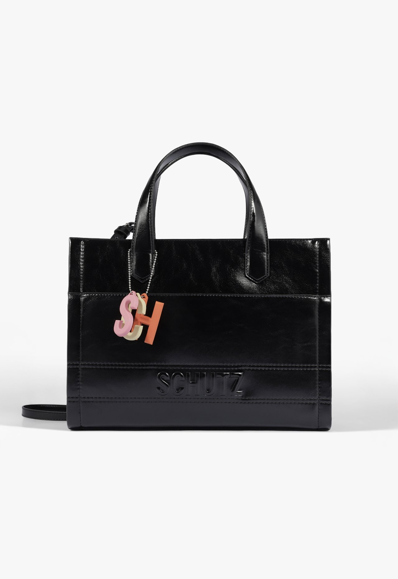 Bolsa Maxi Tote Sian Preta | ZZ MALL