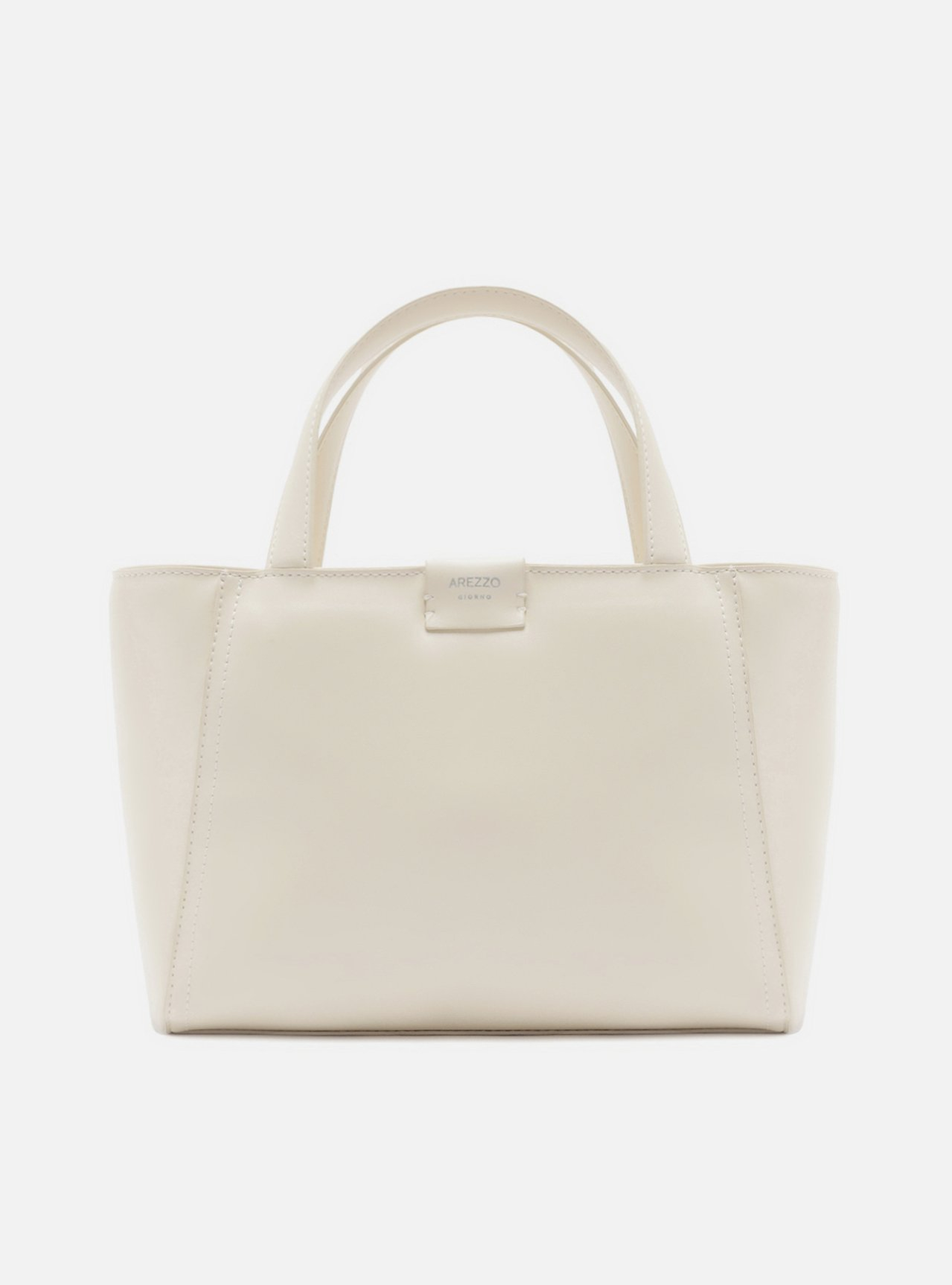 Bolsa Tote Branca Arezzo Média Bolsa Tote Branca Arezzo Média