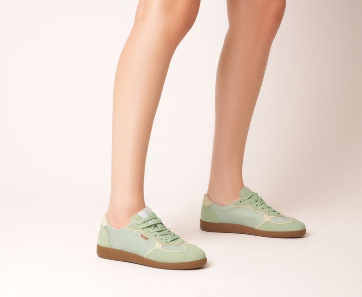 Tênis Tec A25 Detalhe Verde | ZZ MALL