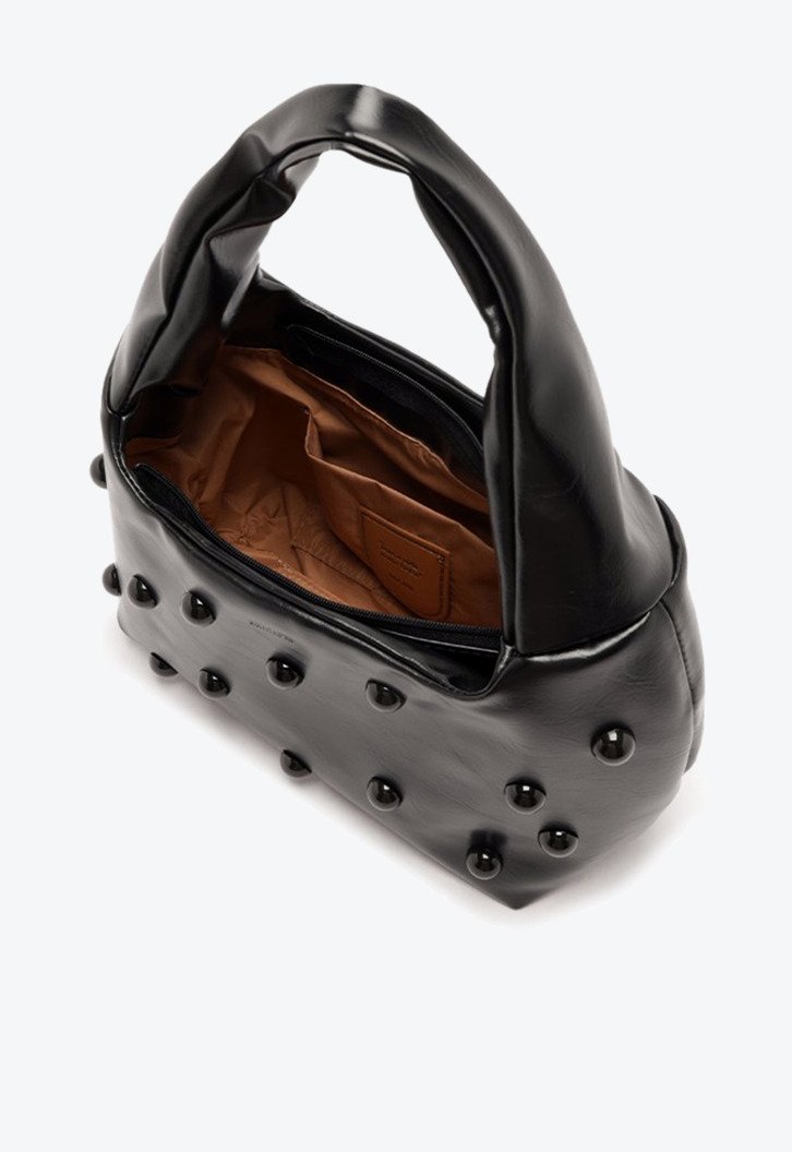 Bolsa Shopping Média Adorno Preta