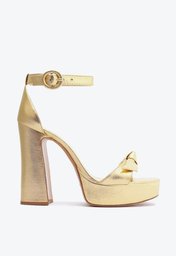 Clarita Ankle Strap Curve 120 Oro