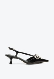 Slingback Preto Vicenza Servia