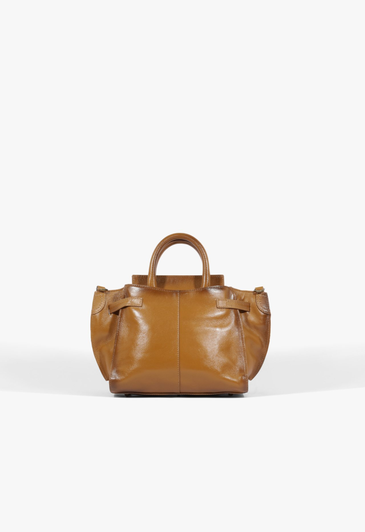 Bolsa Schutz Heaven Heritage Pequena Couro Marrom | ZZ MALL