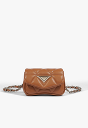 Bolsa Tiracolo Marrom Schutz 944 Pequena Couro