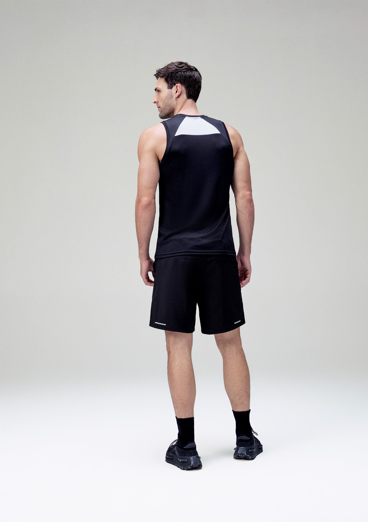 Regata Esportiva Preta Hering Masculina Proteção UV 50+