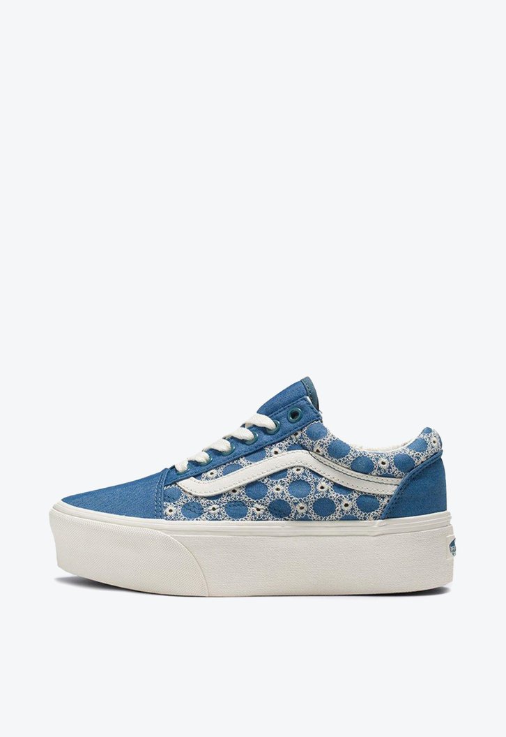 Tênis Vans Old Skool Stackform Denim Mix Blue