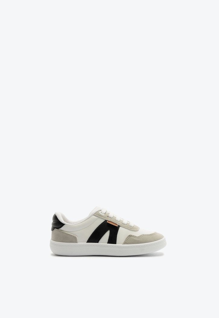 Tênis AC1119 Infantil Branco e Preto