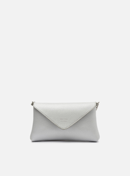 Bolsa Tiracolo Prata Giorno Pequena Envelope