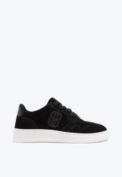 Tênis Preto Schutz Emblem Camurça