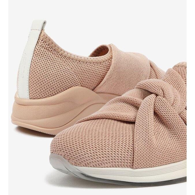 slip on arezzo bege