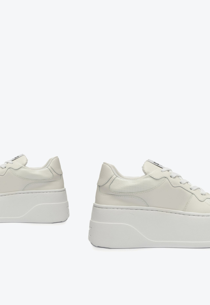 Tênis Plataforma Branco