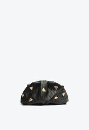 Bolsa Pouch Preta Schutz Couro