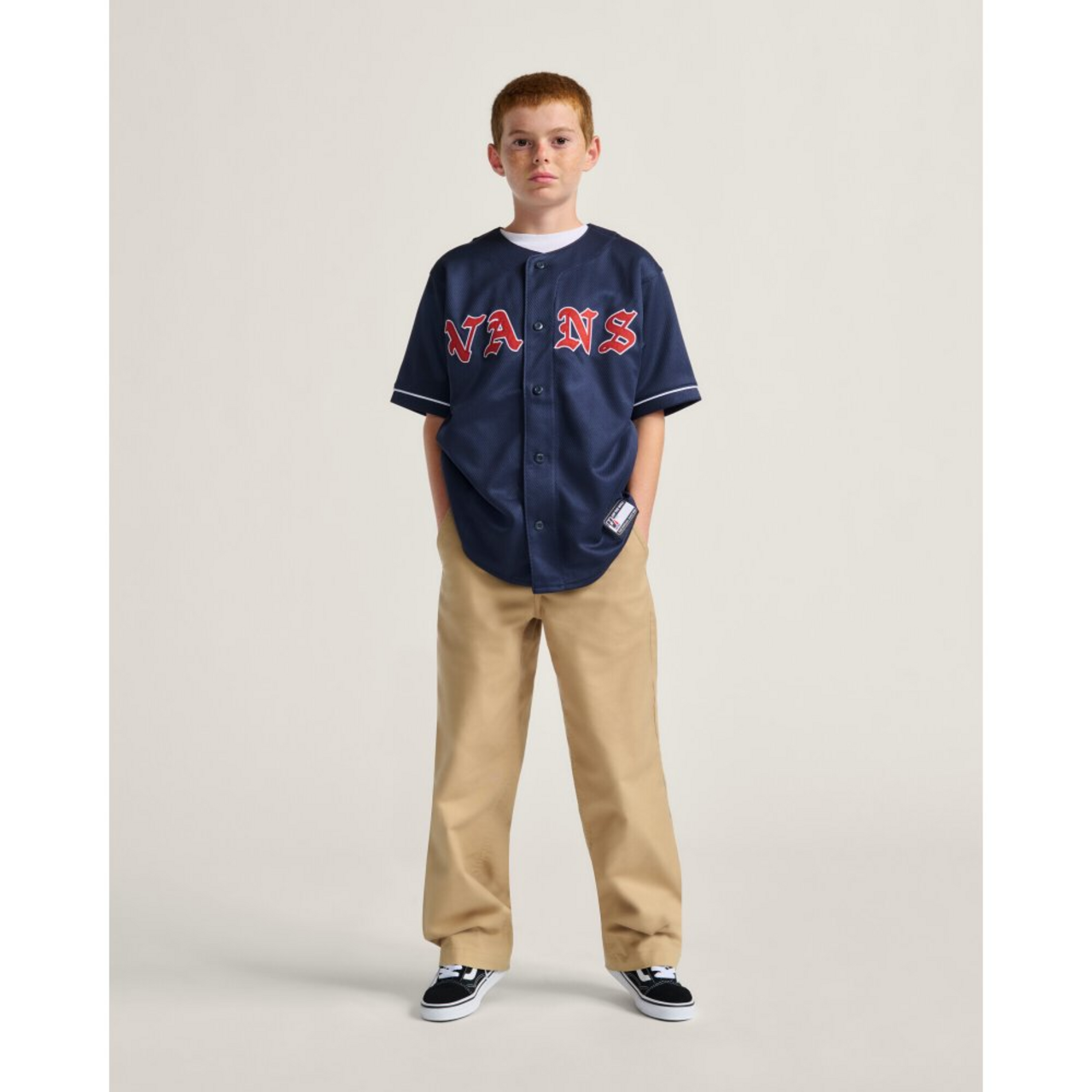 Camisa Ye Olde Vans Baseball Jersey By Ss Beasebal Parisian Night