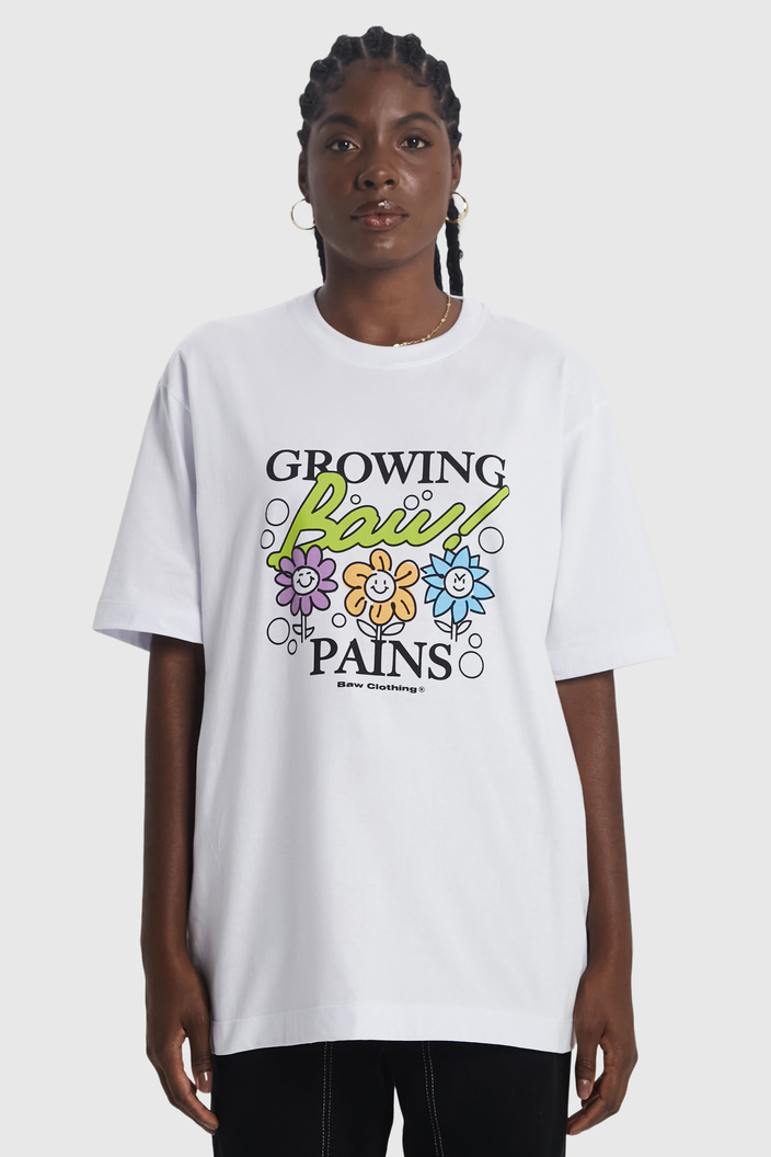 Camiseta Branca Baw Regular Growing Pains