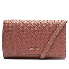 Crossbody Rosa Anacapri Tressê Pequena