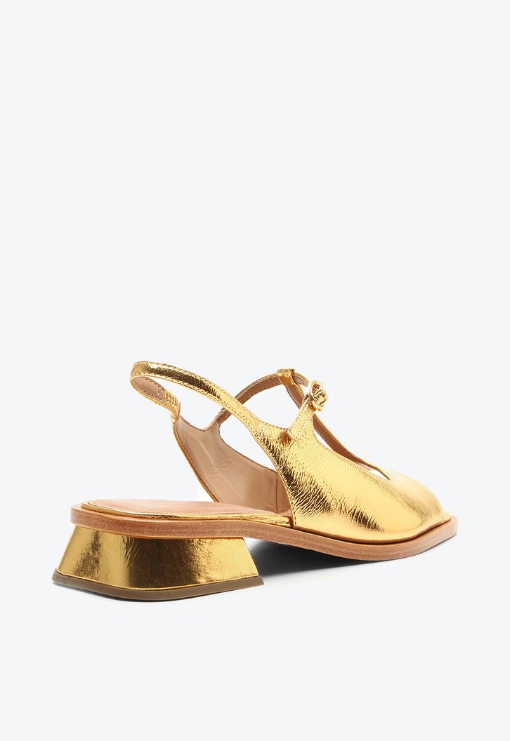 Sandália Constanca Dourada