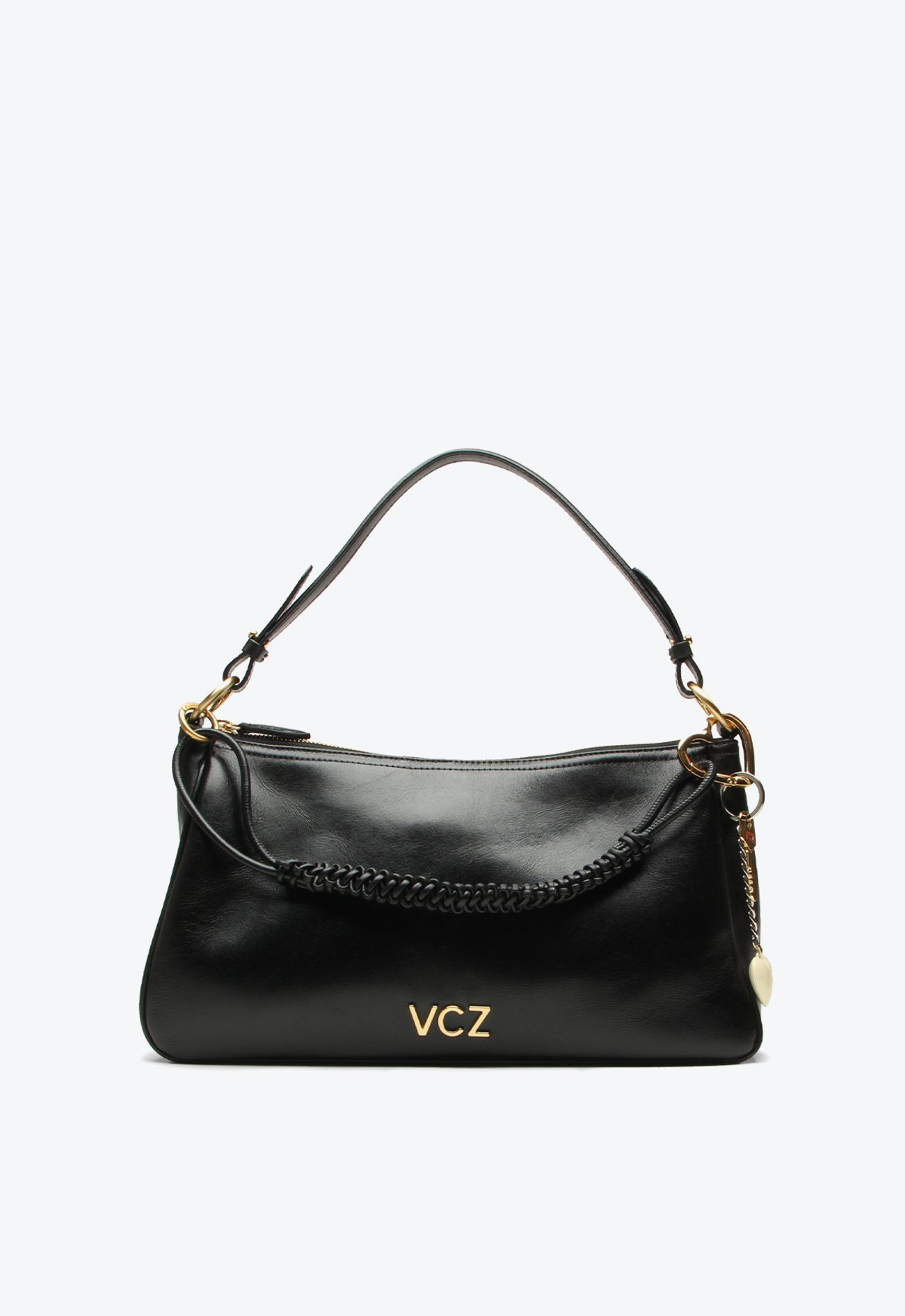 Bolsa Shoulder Charlotte Média Preto | ZZ MALL