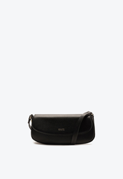 Bolsa Mini Tiracolo Preta Schutz Baguette Esther Couro