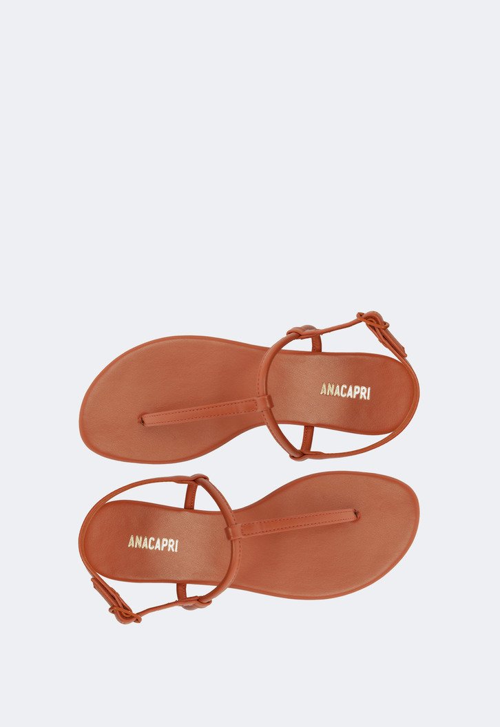 Rasteira Slim Marrom