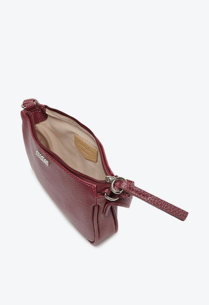 Bolsa Crossbody Roxa Anacapri Baguete Básica Pequena