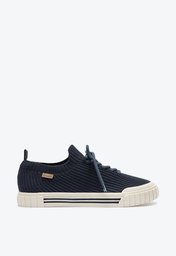 Tênis De Amarrar Preto Anacapri Basic Alê Knit | ZZ MALL