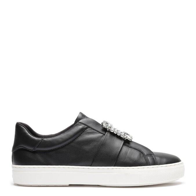 slip on preto sola alta