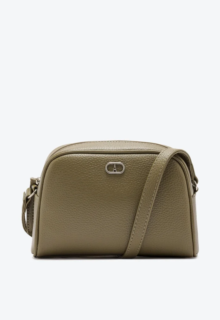 Bolsa Tiracolo Média Camera Verde