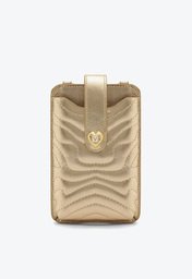 Porta Celular Dourado Vicenza Eliana