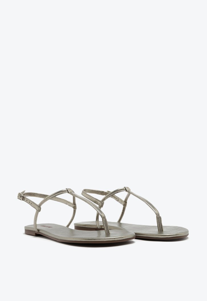 Sandália Prata Anacapri Velha Slim