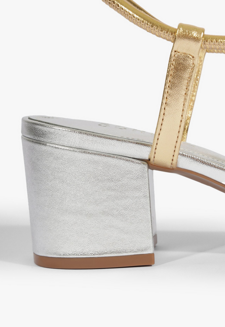 Sandália Gimenez Mid Dourado