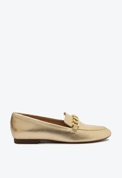 Mocassim Dourado Anacapri Corrente Minimal