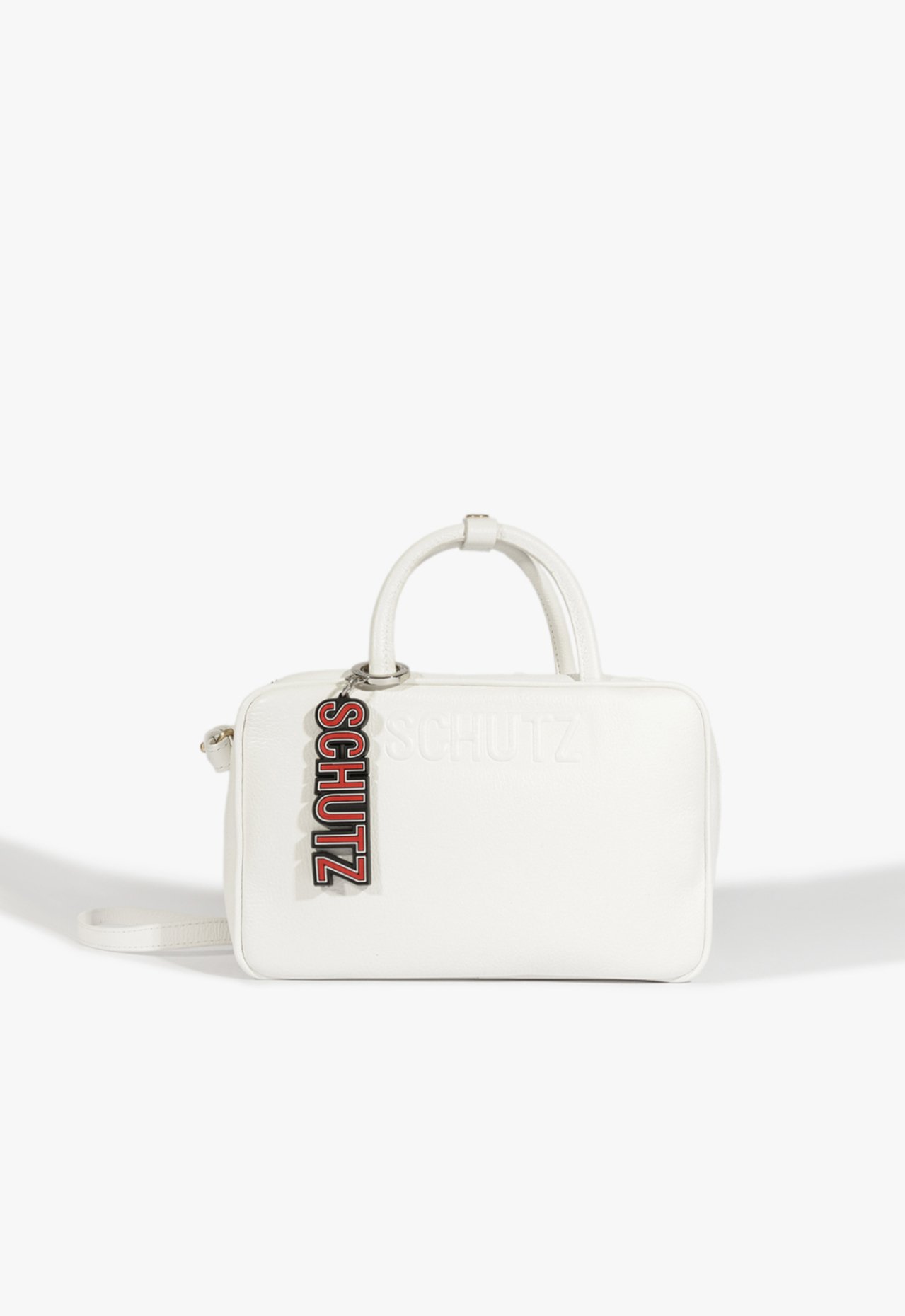 Bolsa Tote Branca Schutz Ivvy Média Couro | ZZ MALL