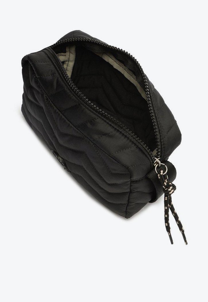 Bolsa Tiracolo Preta Matelassê Nylon