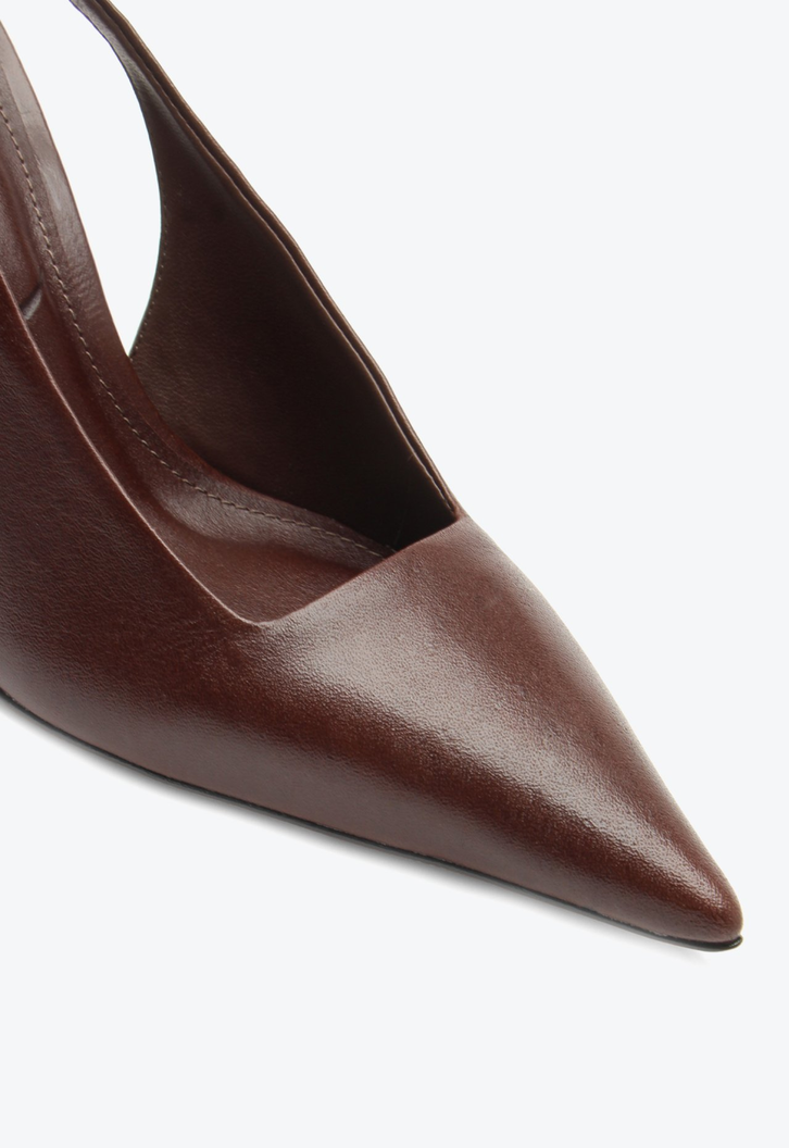 Slingback Yasmin Marrom