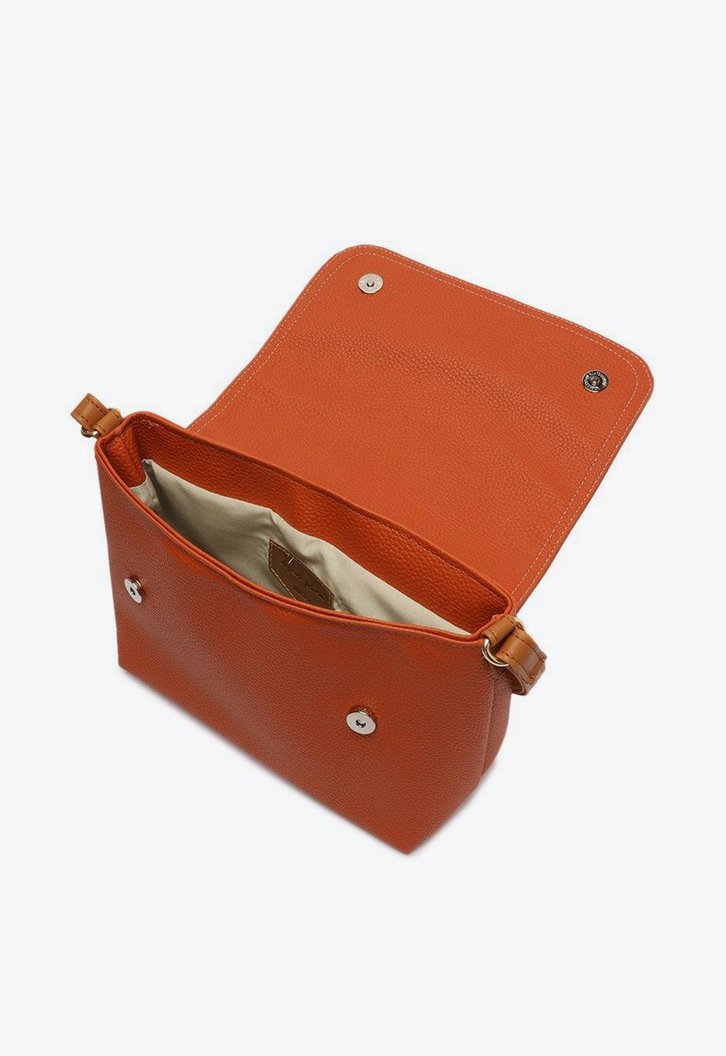 Bolsa Tiracolo Laranja Anacapri Básica Pequena